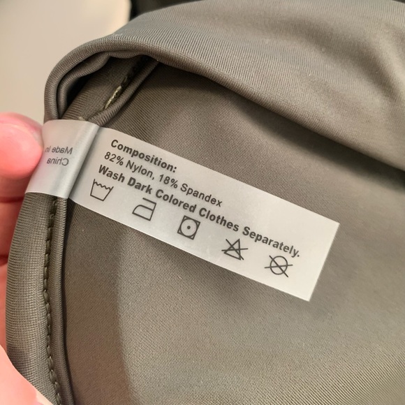 BRAND NEW army green bikini top w underwire - Picture 5 of 5